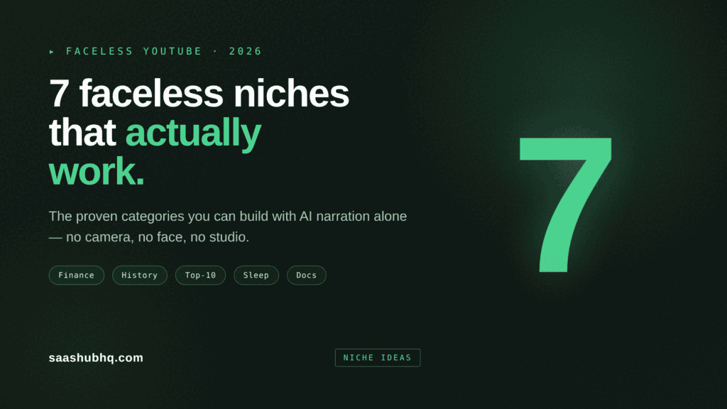 7 Faceless YouTube Niche Ideas That Actually Work in 2026 img 6830